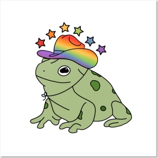 Rainbow Frog Posters and Art